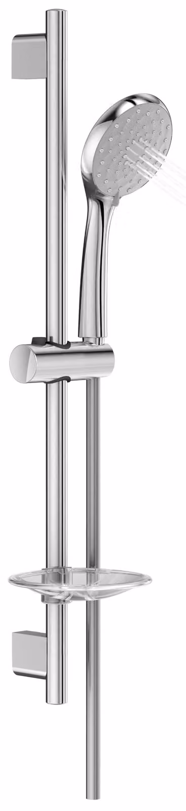 Set doccia Awaken, cromato, soffione manuale diametro 11 cm, 3 getti