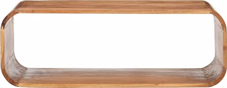 Tavolino da Salotto 90x50x30 cm in Legno Massello d'Acacia