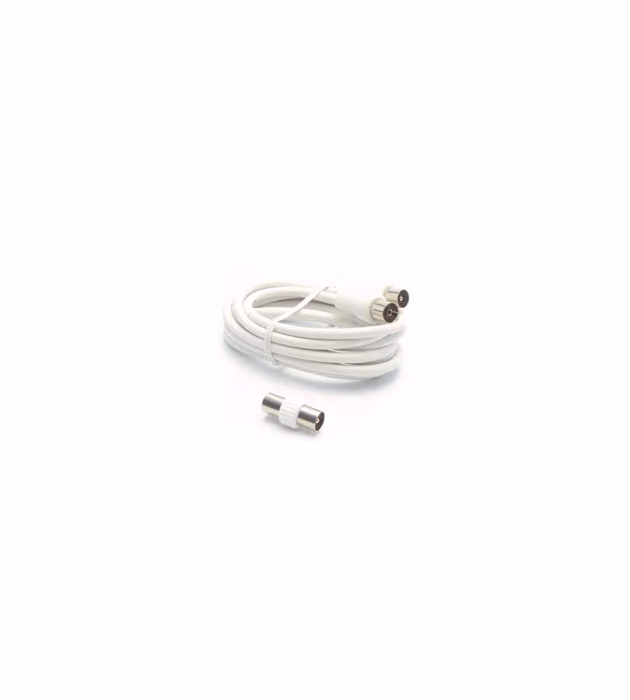 Prolunga Coassiale TV M/F 9,52 + Adattatore 2M