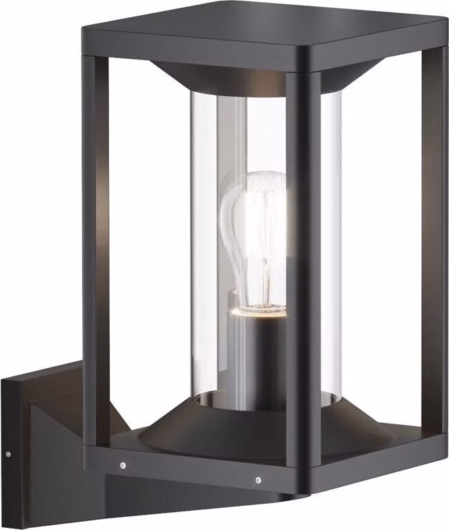Maytoni lampada da parete per esterni grafite E27 IP65 alluminio max. 15W, senza lampadina