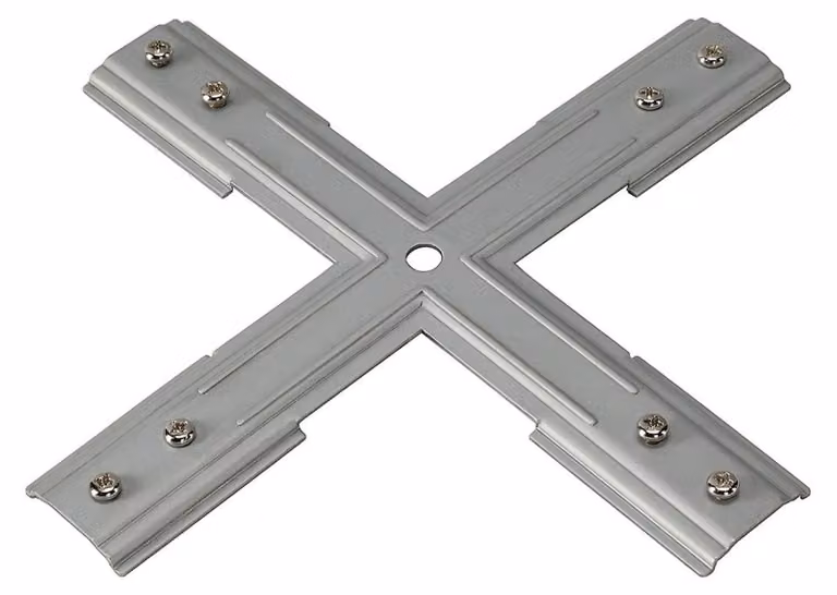 Connettore X stabilizzatore per binario HV a circuito singolo, nichel opaco