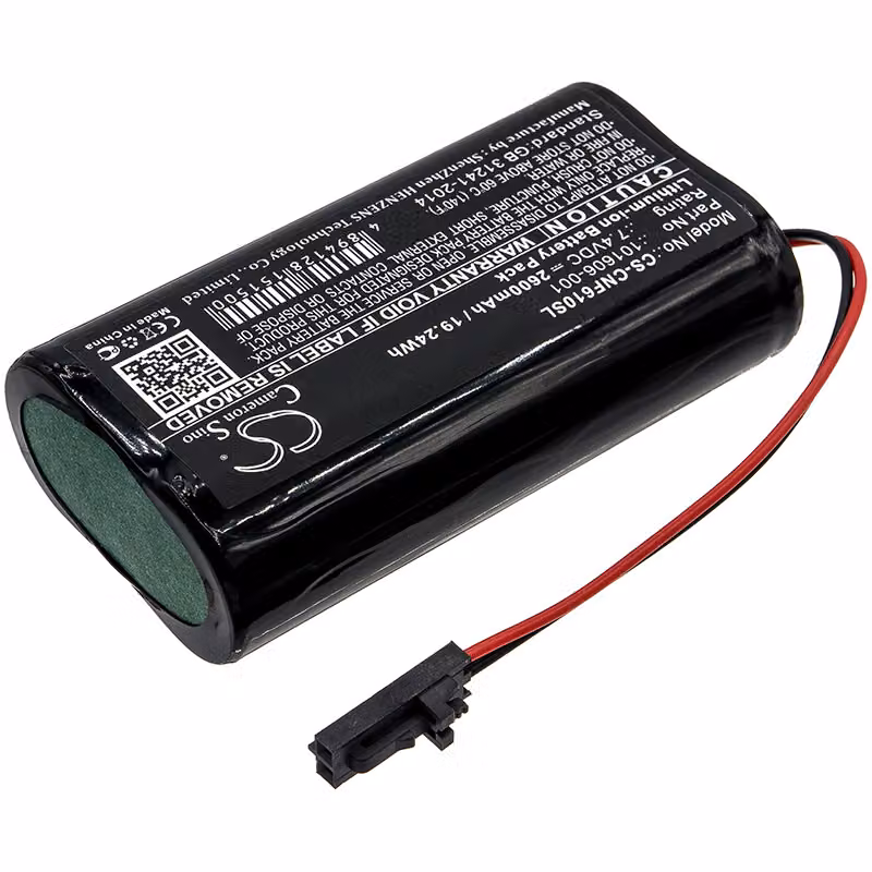 TECHTEK Batteria compatibile con [ComSonics] 101610-DF, QAM Sniffer sostituisce 101606-001