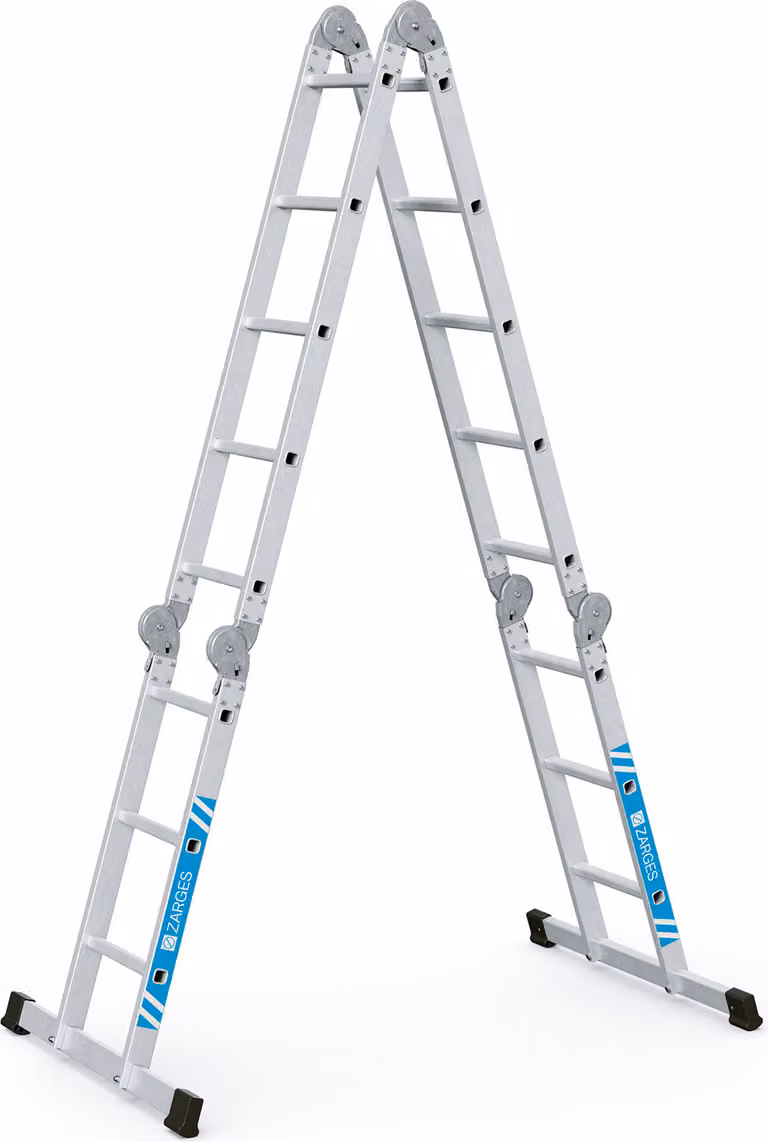 Scala multiuso Zarges Multitec M 2x3 + 2x5 pioli