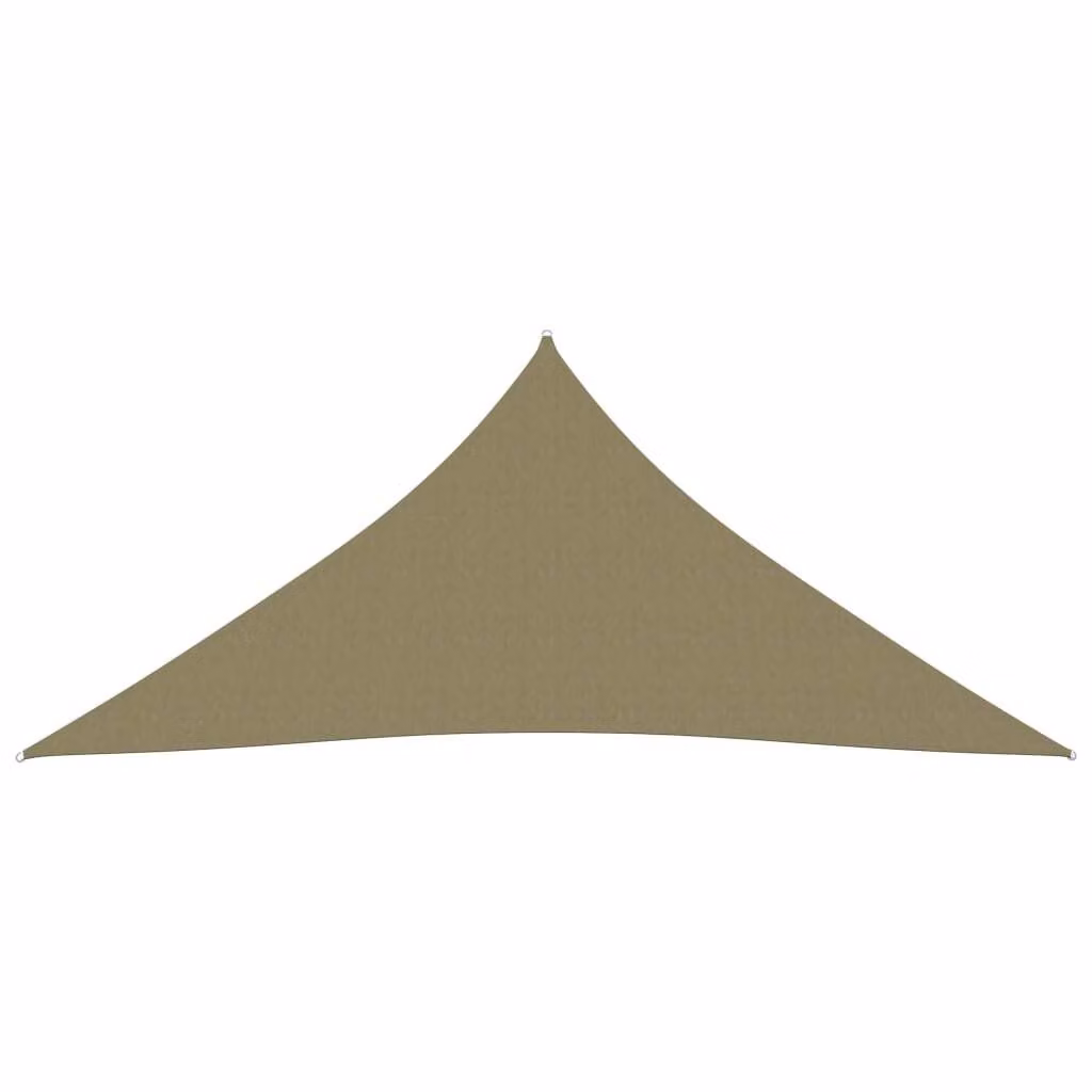 Maison Exclusive - Tenda da sole in tessuto Oxford triangolare 4x4x4 m beige