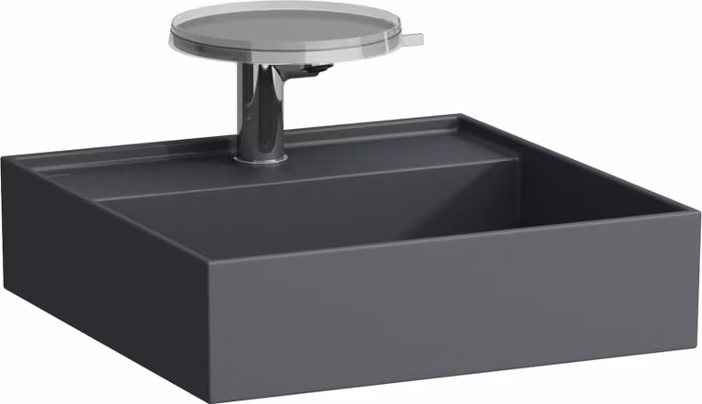 LAUFEN Kartell lavabo à poser, 1 trou pour robinet, sans trop-plein, 460x460mm, H8183317581111, H8183317581111