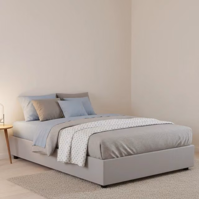 Letto Atar Talamo Italia con Materasso Incluso, Bianco, L/P/H: 120 x 200 x 32 cm