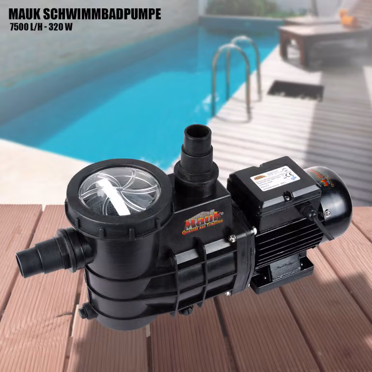 Pompa per piscina 320 W 7500 l/h