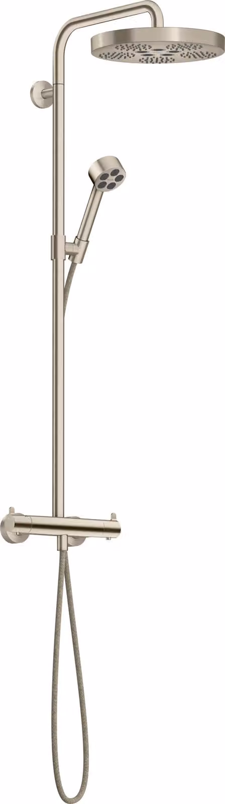 hansgrohe AXOR One Showerpipe avec thermostat et douche de tête 280 1jet EcoSmart, 48795820, 48795820