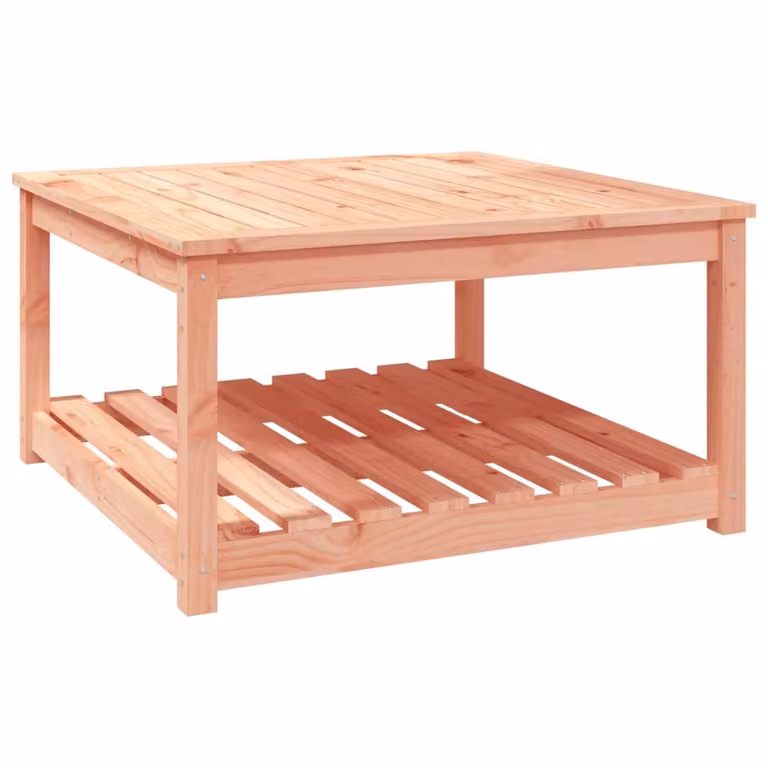 Tavolo da Giardino 82,5x82,5x45 cm in Legno Massello di Douglas