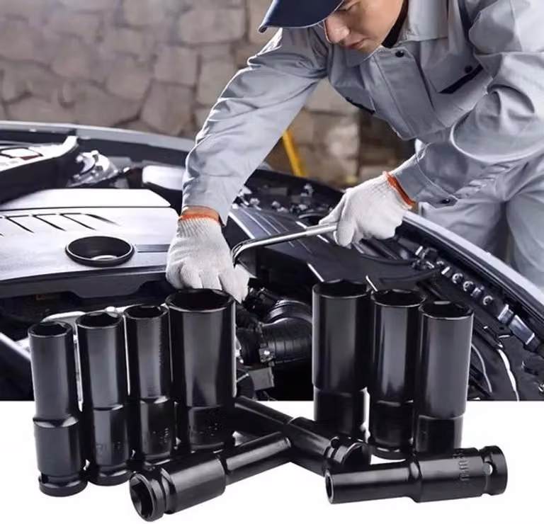 Set completo di 20 chiavi a bussola, inclusi inserti esagonali interni elettrici, per manutenzione e riparazione