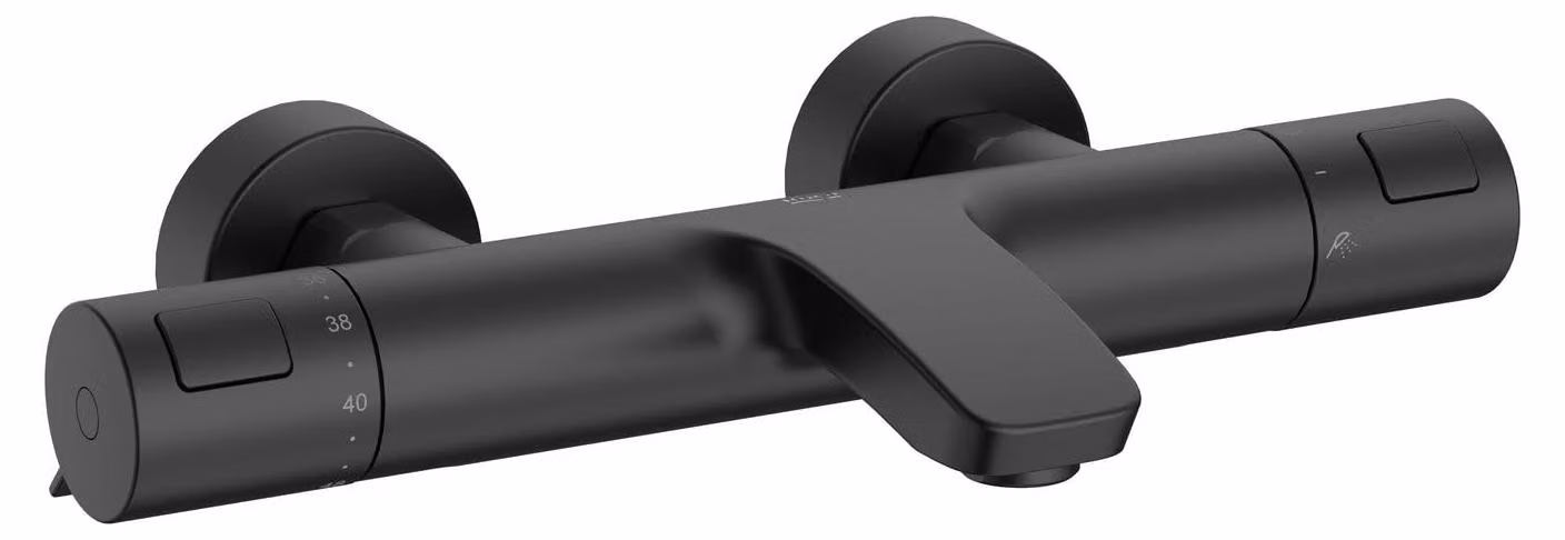 Miscelatore per doccia T-500 MEZ BD EXT, nero opaco, 1 pezzo