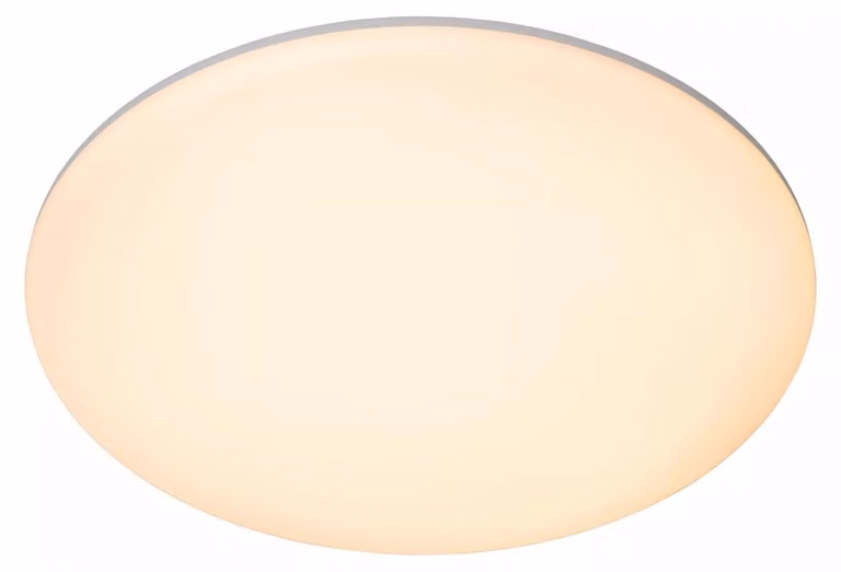 Plafoniera LED rotonda OLSON bianco opalino 36W, tonalità di bianco 2500 lm, plastica, dimensioni: 4,7 x 35 x 35 cm, IP44, Lucide