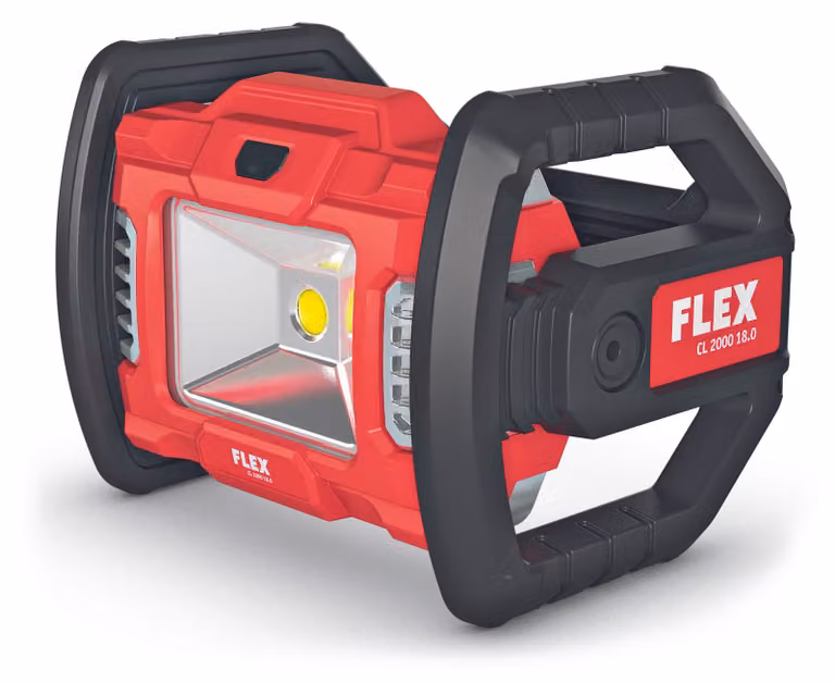 Flex LED Akku-Baustrahler CL 2000 18.0 (18 V, 1200 / 2000 lm, ohne Akku)