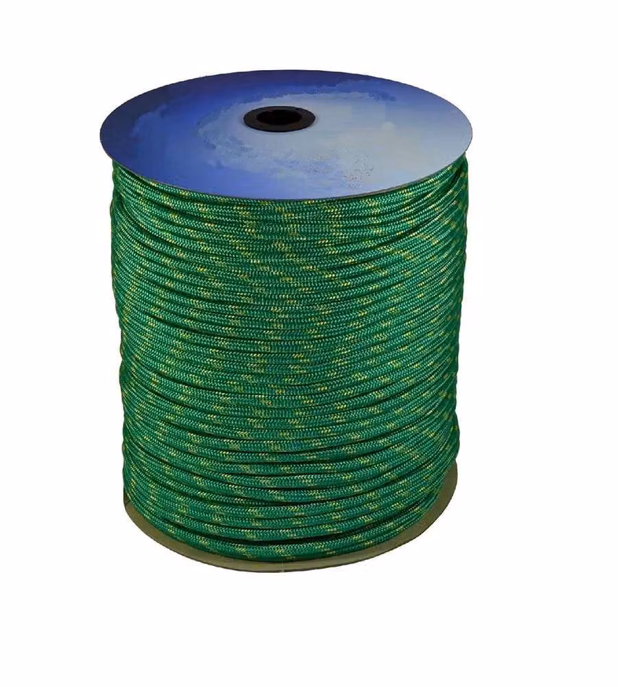 Sacar Corda multiuso bicolore Verde 5mm - Polipropilene resistente e leggera