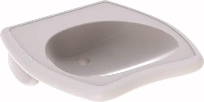 Keramag Vitalis lavabo 221555, 55x55cm bianco (alpin) senza sfioratore 221555000