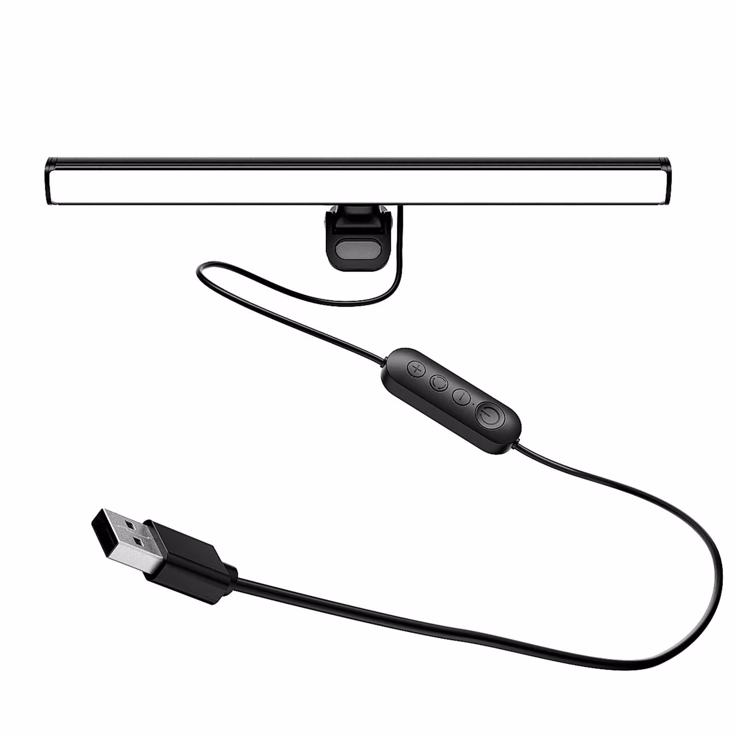 ZELURXX Lampada magnetica per monitor, barra luminosa per schermo, alimentazione USB, 3 temperature di colore, 10 livelli di luminosità