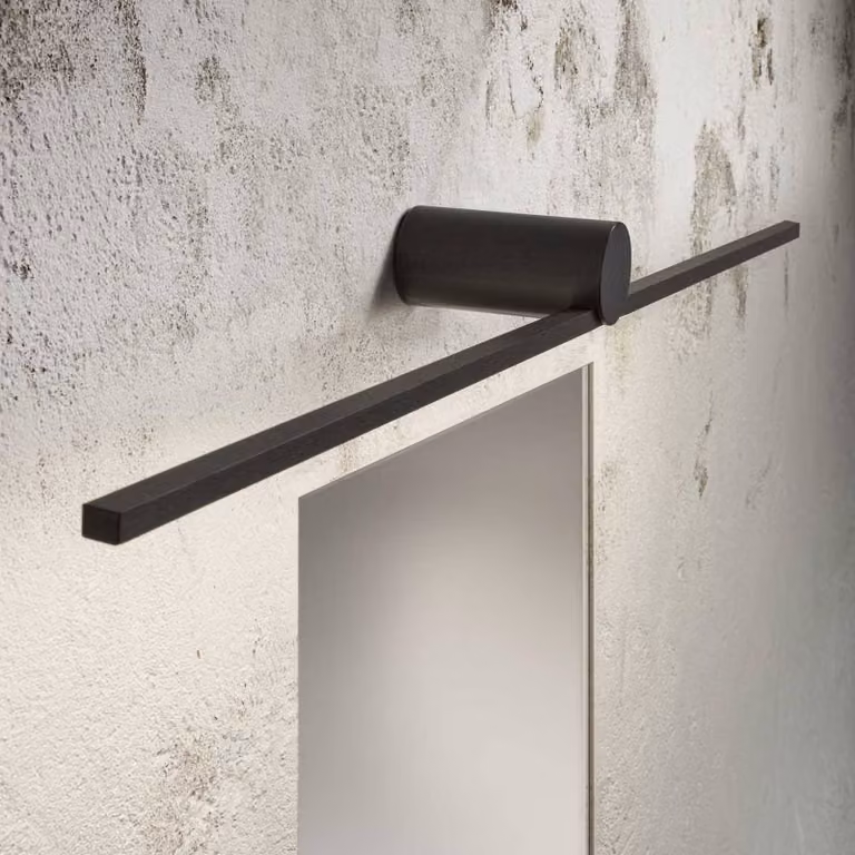 OLEV Applique da parete di design Slight AP, Nero, Corridoio, Metallo, Design, Applique