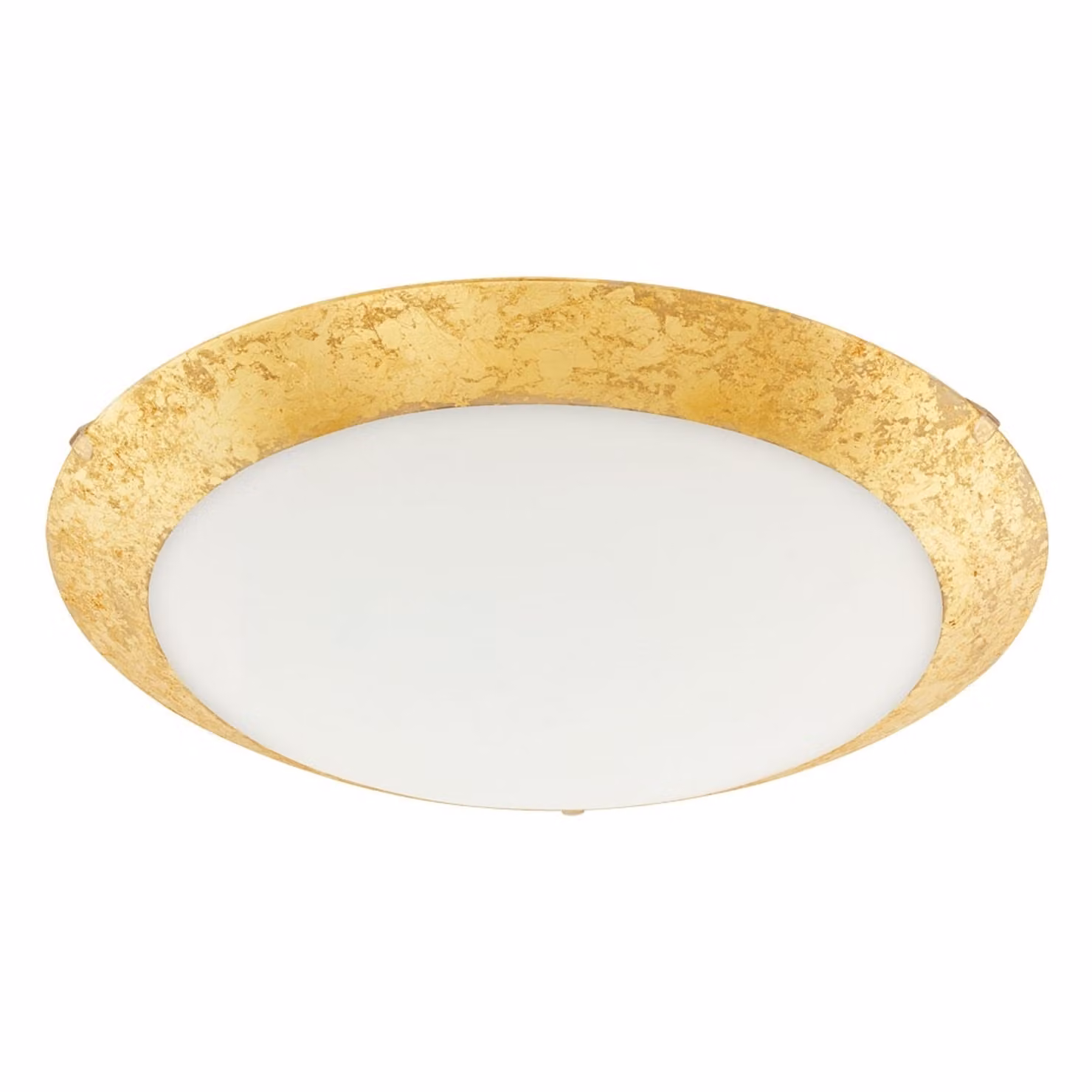Plafoniera Classico Montenovo Acciaio Bianco 3 Luci Led Integrato 7,3W