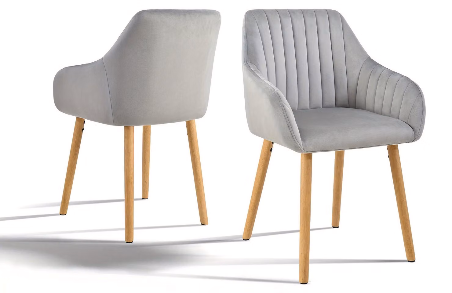 Set di 2/4/6 sedie da pranzo minimaliste