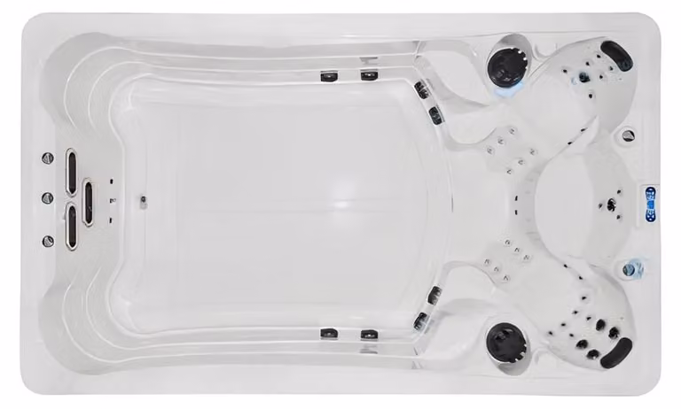 Massagebad Outdoor-Spa Whirlpool Hot Tub Blubberbad Hydromassagewanne 398x230cm