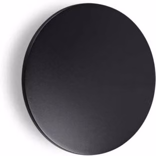 Lampada Da Parete Ideal-Lux Punto Ap D30 in Metallo Nero con LED