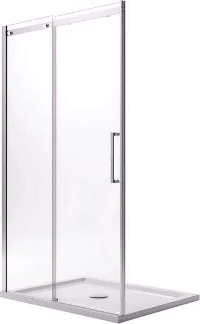 Porta Doccia 150CM H200 Vetro Trasparente 8mm Versione Sinistra con Easy-Clean mod. Prime