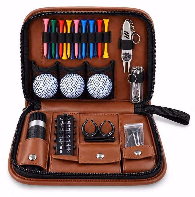 Set di accessori per golf, kit multifunzionale per golfisti