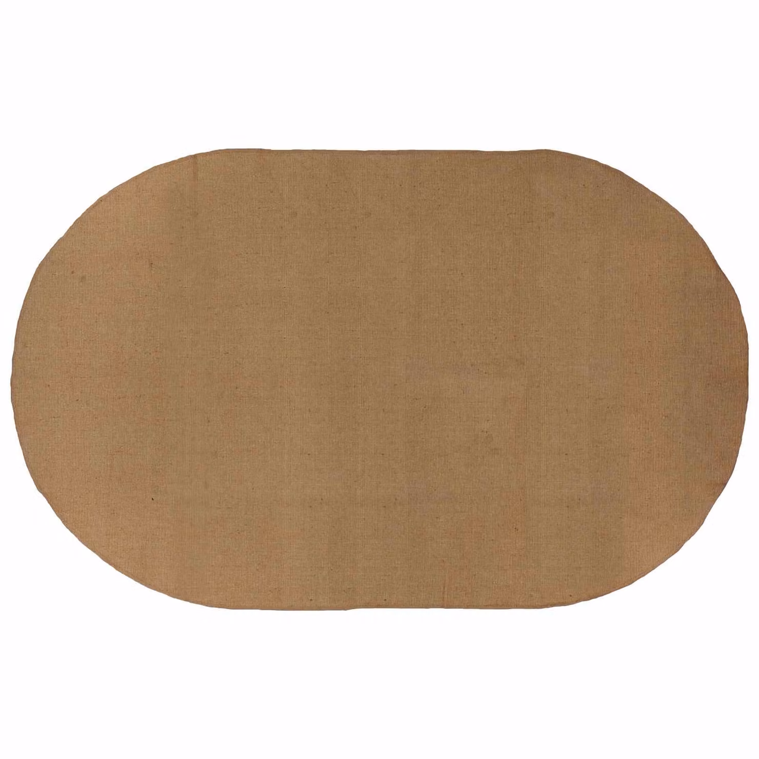 Tappeto da area moderno in juta vidaXL, rettangolare, beige e marrone, L 152 cm x P 245 cm