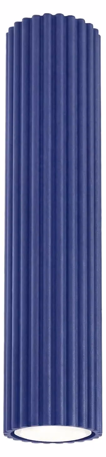 Plafoniera KARBON 30 oltremare 1xGU10 10W alluminio 30x6.5x6.5cm Sollux Lighting