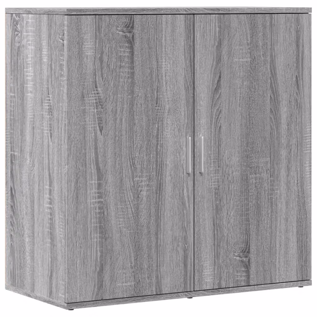 Credenza Grigio Sonoma 79x38x80 cm in Legno Multistrato