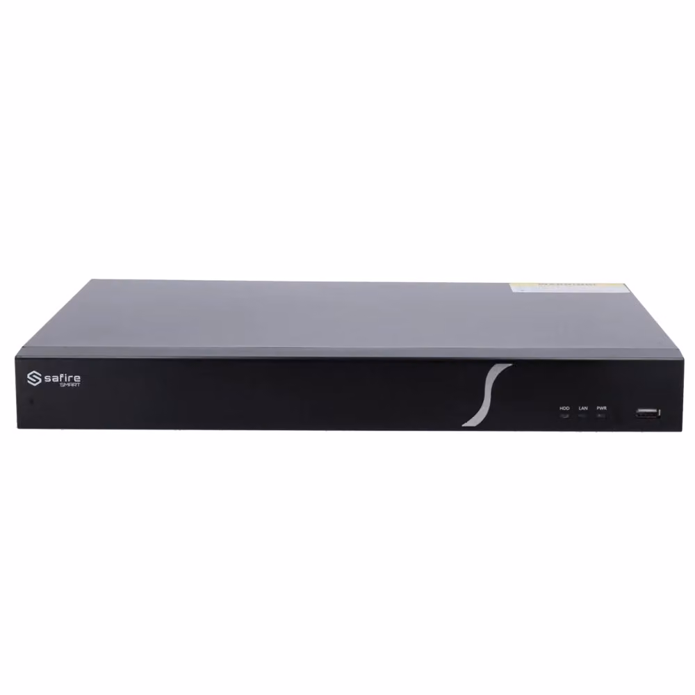 NVR Safire Smart SF-NVR8216A-B2 Nero 16 Canali IP 12MP H.265+ AI 4K con supporto 2 HDD – 2