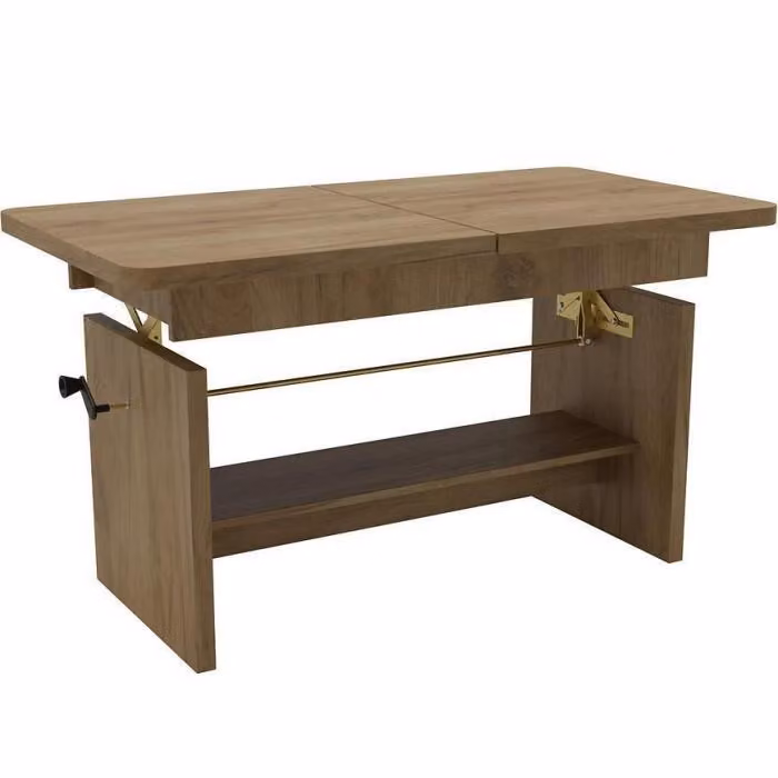Tavolino allungabile VELYR - rovere ribbeck