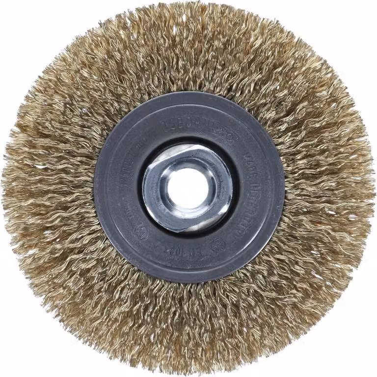 Osborn Rundbürste (115 mm,  Stahldraht, M14 Gewinde, 27,5 mm Besatzlänge)