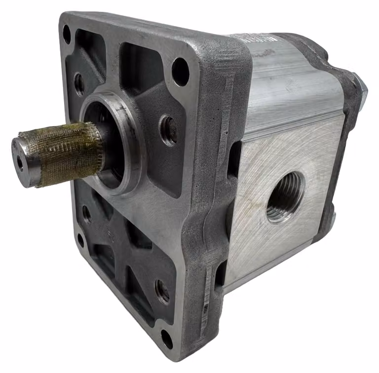 Pompa idraulica, portata 15 l/min, rotazione in senso orario, albero SAE A, diametro 15,87 mm