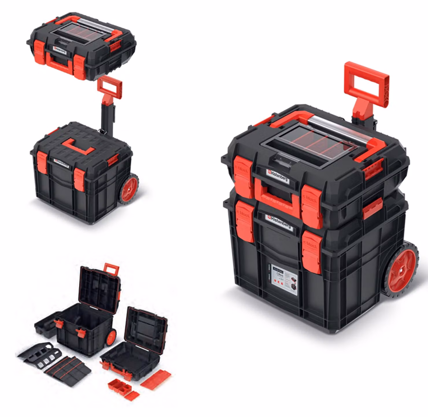 Kistenberg c block alu log toolbox set