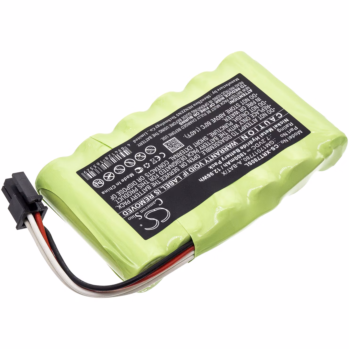 TECHTEK Batteria compatibile con [X-Rite] Coloreye XTH sostituisce A-BAT/X, per GM17017780