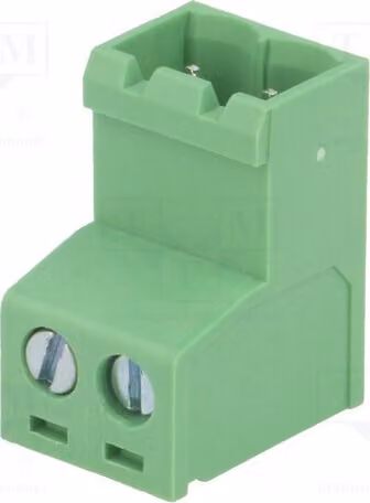 1 x Profilo di chiusura disattivabile, connettori: 2 connettori a spina da 5 mm, dritti, maschio, modello 2EDGKR-5.0-02P-14-00A