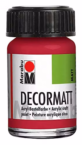 Decormatt Acryl Marabu 15 ml Carminio