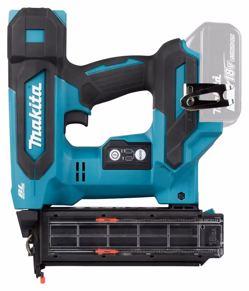 Makita DBN501ZJ Chiodatrice per chiodi Brad Nail 18V LXT 18 Ga per chiodi 15-50 mm solo corpo – 2