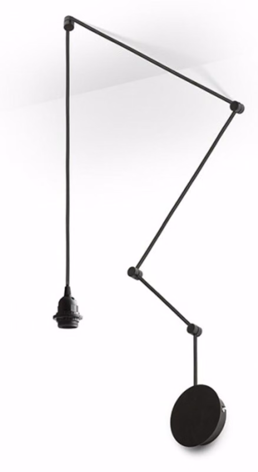 Set di pendenti SPIDER I nero 230V LED E27 15W