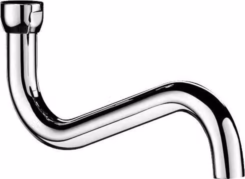 Delabie bocca girevole inferiore D22 H.80mm L.300mm, dado G3/4