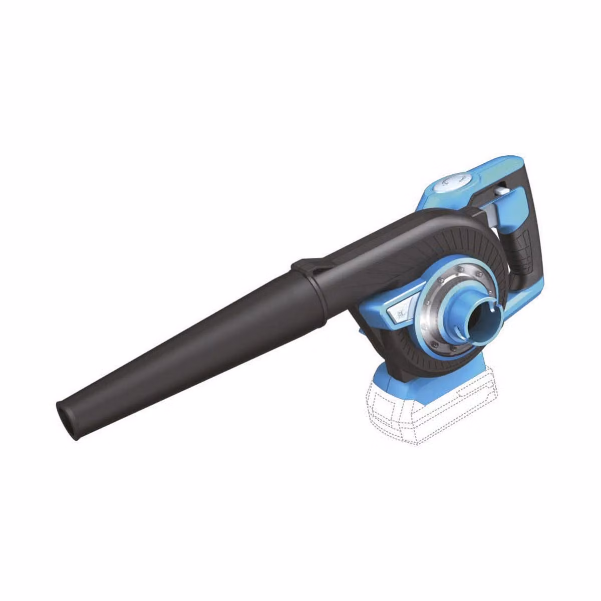 Soffiatore Hoover 20v (senza batteria e caricatore) 97x93cm batteria koma tools pro series