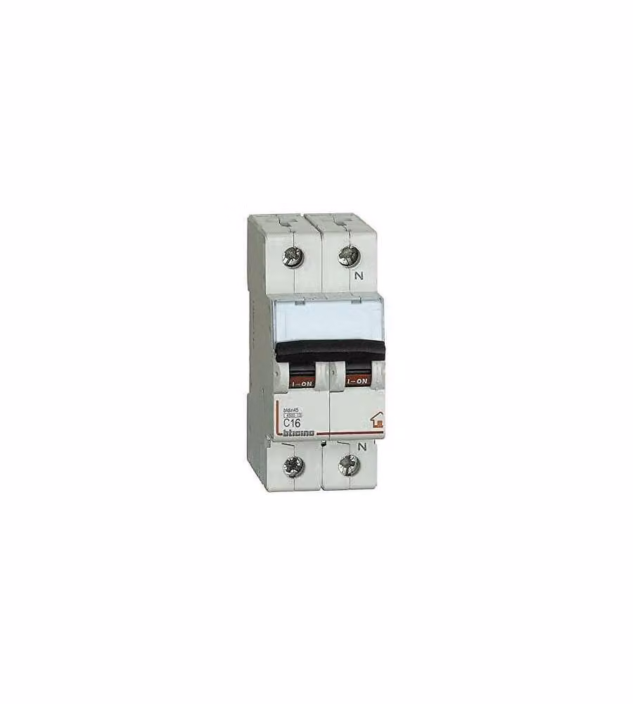 Interruttore magnetotermico 1P+N BTDIN