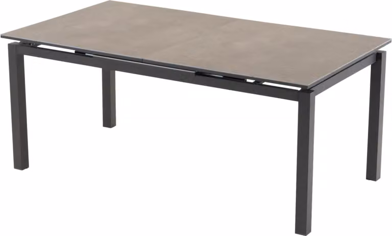 Tavolo allungabile - 180/240x100 cm - Alluminio - Piano SPC