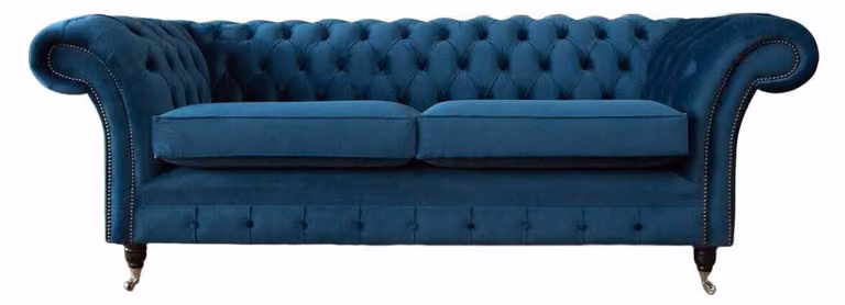 Luxus Polster Sofa Dreisitzer Couch Wohnzimmer Sitzpolster Couchen