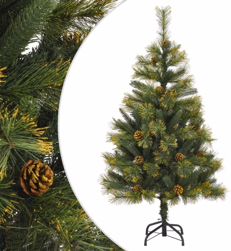 Maison Exclusive - Albero di Natale artificiale pieghevole con punte, altezza 150 cm
