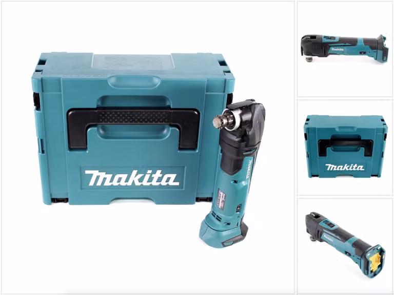 Makita DTM 51 ZJ Utensile multifunzione a batteria 18V in valigetta Makpac - senza batteria, senza caricatore