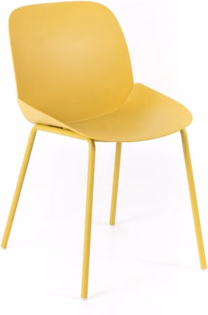 4x Sedia in polipropilene 55cm x 46cm H. 79cm