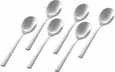 Set cucchiaini caffè 6 pz Inox 18/10 (11,8cm) FASHION Cromo lucido PL6100FH10
