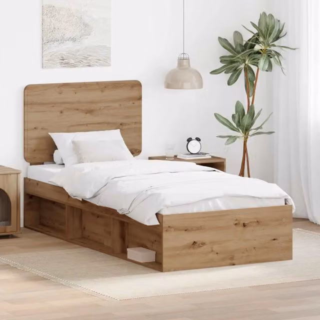 Struttura del letto Rovere Artigianale 90 x 190 cm 3412550